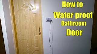 How to Waterproof Wood for Bathroom [upl. by Achorn]