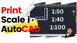 How to Set Sheet Scale Ratio in AutoCAD Example 1100  150  110 [upl. by Dogs827]