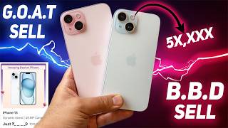 iPhone 15 GOAT Sell vs Big billion day sale Price  How to get at best price When to buy [upl. by Zwart]