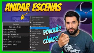 ORGANIZA TU OBS ANIDANDO ESCENAS  OBS SCENE NESTING 😲 [upl. by Frolick]