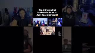 Drakeo gets shout out from Top5 Canadas DEMON on live stream wit Adin Ross amp DJ Akademiks lldtr [upl. by Roer]