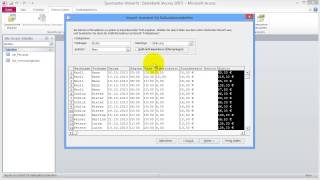 Access im Büro einsetzen Part 11 Tabelle aus Excel importieren [upl. by Kerry]