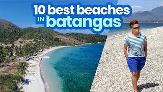 TOP 10 BEST BEACHES IN BATANGAS Philippines • ENGLISH • The Poor Traveler [upl. by Joby]