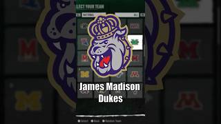 NEW Teams in EA College Football 25  James Madison [upl. by Sorvats]