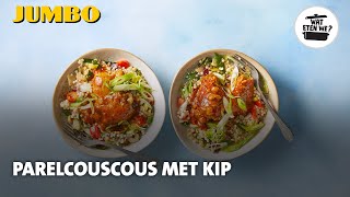 Wat eten we Parelcouscous met kip [upl. by Humphrey]