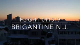 DJI Spark View Of Atlantic City NJ From Brigantine NJ [upl. by Bowers]