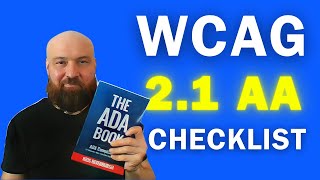 The Accessibleorg WCAG 21 AA Checklist [upl. by Besse675]