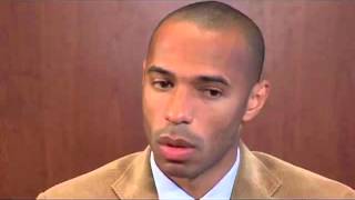 Thierry Henry interview in french [upl. by Assirrac]