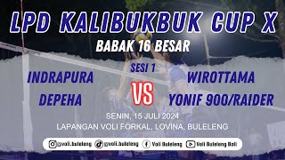 🔴 LIVE  INDRAPURA GusGana Petong Okta Sudi Kembar VS WIROTTAMA Dion Ramos Mamo Lawe Weng [upl. by Polish]