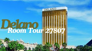 Delano Room Tour  Delano Strip King Suite 27807 [upl. by Sabec]