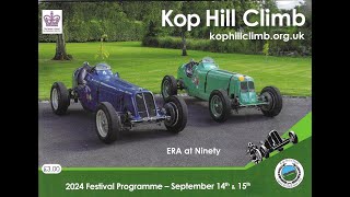 Kop Hill Climb Princes Risborough 15 Sept 2024 inc Lancaster BoBMF fly past [upl. by Bottali]