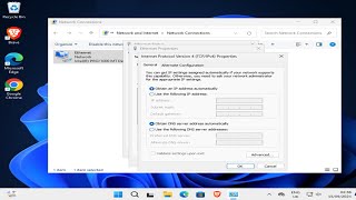 How To Change DNS Settings For IPV4 amp IPV6 in Windows [upl. by Lorolla]