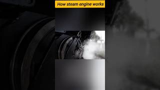 How a Steam Engine Works  Hindi facts shortsviral factfrenzy [upl. by Einra]