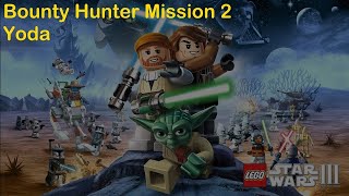 LEGO Star Wars III The Clone Wars  Yoda  Bounty Hunter Mission 2 [upl. by Cecily736]