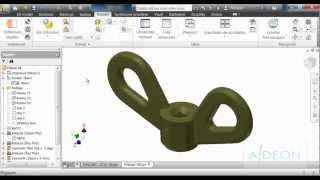 Autodesk Inventor  Řešení příkladu 8  IVNGWC  Inventor World Cup [upl. by Genesa]