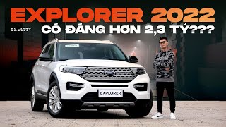 Khám phá Ford Explorer 2022 giá gần 24 tỷ Những nâng cấp cho nhà giàu [upl. by Glennis]