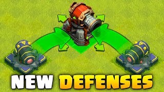 New Merged Defenses in Clash of Clans [upl. by Mcclelland]