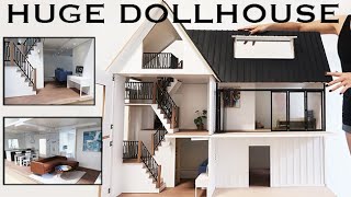 HUGE Dollhouse Build [upl. by Agneta]