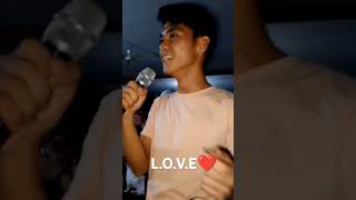 Karaoke Time  LOVE  Michael Bublé short cover by Gibby shortcover cover karaoke [upl. by Aikin]