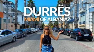 Miami Of Albania  DURRËS Albania 2021  What Is It Like 🇦🇱 [upl. by Leumek]