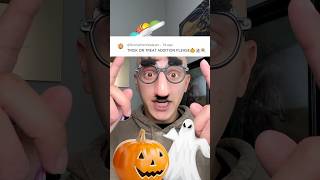 Saying NORMAL THINGS INAPPROPRIATELY 🤮🥸 Trick or Treat Edition 🍬👻 comedy funny halloween [upl. by Ydnic]