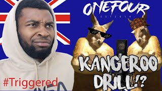 KANGEROO NGGAS DOING DRILL😩  OneFour  The Message Reaction [upl. by Enilrahc]