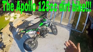 2016 Apollo 125cc Dirt Bike [upl. by Jorgan]