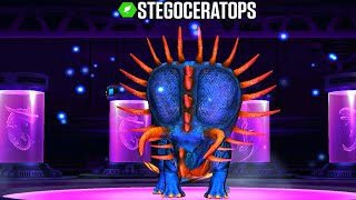 UNLOCK STEGOCERATOPS MAX X3 LEVEL 40  HT GAME [upl. by Binah284]