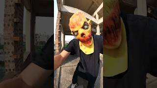 Parkour vs Zombie POV in Real Life  Cant Find the way out P2 shorts parkour halloween [upl. by Awjan]