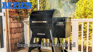 Traeger Ironwood 650 Wood Pellet Grill Review  Is This Smoker Worth It [upl. by Nomyar]