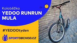 Koloběžka Yedoo RunRun Mula – YEDOOtyden [upl. by Ahsaek412]