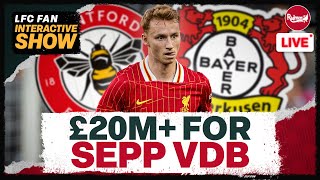 LIVERPOOL SET TO GET OVER £20M FOR VAN DEN BERG  Liverpool News Update [upl. by Fraase]