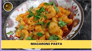 Macaroni Pasta Recipe  Pasta Recipe  How To Cook Macaroni Pasta  Kitchen Delicious [upl. by Hett]