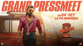 Pushpa 2 The Rule Grand Press Meet LIVE  Allu Arjun  Sukumar  Rashmika Mandanna  Fahadh Faasil [upl. by Ainez]