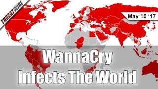 WannaCry Ransomware Infects the World  Threat Wire [upl. by Klepac]