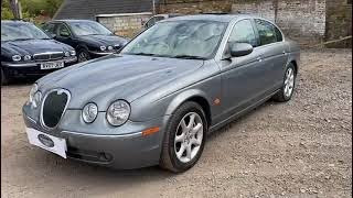 Jaguar S type 30 litre SE Quartz Grey with beige interior 56000 miles and Sunroof and Sat nav [upl. by Odravde405]