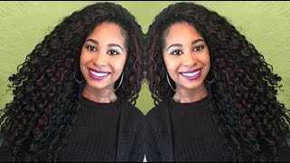 Model Model Twin Deep Crochet Braids [upl. by Harelda]