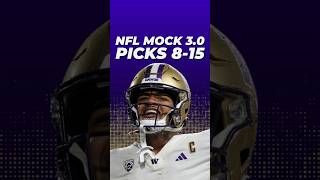 NFL Mock Draft 30 🏈 Pick 17 coming tomorrow ATL takes Dallas Turner at 8 [upl. by Venditti]