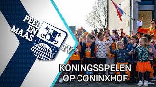 Koningsspelen op Coninxhof  21 april 2023  Peel en Maas TV Venray [upl. by Sukul]