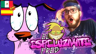 REACCION al DOBLAJE de CORAJE EL PERRO COBARDE ðŸ¶ðŸ˜± El espeluznante Fred ðŸ˜±Tengo mieedo [upl. by Ydissac]