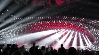 Eurovision Song Contest ESC 2015 Vienna Final Latvia Aminata Love Injected Ground [upl. by Awra]