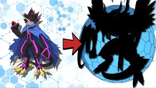 GULUS GAMMAMON SHINKA DARK AEGIOCHUSMON EVOLUTION LINE [upl. by Itteb]