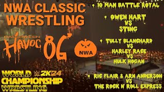 NWA Classic Wrestling Halloween Havoc 86 [upl. by Pachton]