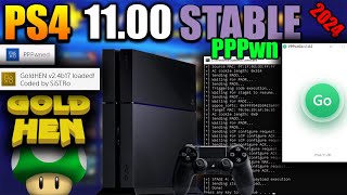 PS4 1100 Jailbreak  GoldHENv24b17  Full Tutorial ✔ [upl. by Herwick]