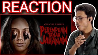 PEREMPUAN TANAH JAHANAM  Official Trailer Reaction  Holly Verse [upl. by Eila]