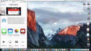 AirDrop pour transférer des données entre des appareils Apple [upl. by Attezi514]