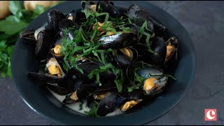 Moules marinières à la crème fraîche [upl. by Bakerman]