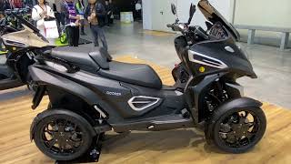 Qooder New Euro 5 2025 Walkaround EICMA 2024 [upl. by Hazelton]