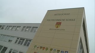 Eröffnung neuer Schulkomplex in Bruck an der Leitha [upl. by Shornick]