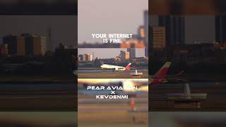 Your internet is fine Collab with Kevdenmi airbus aviation a380 a350 [upl. by Engud876]